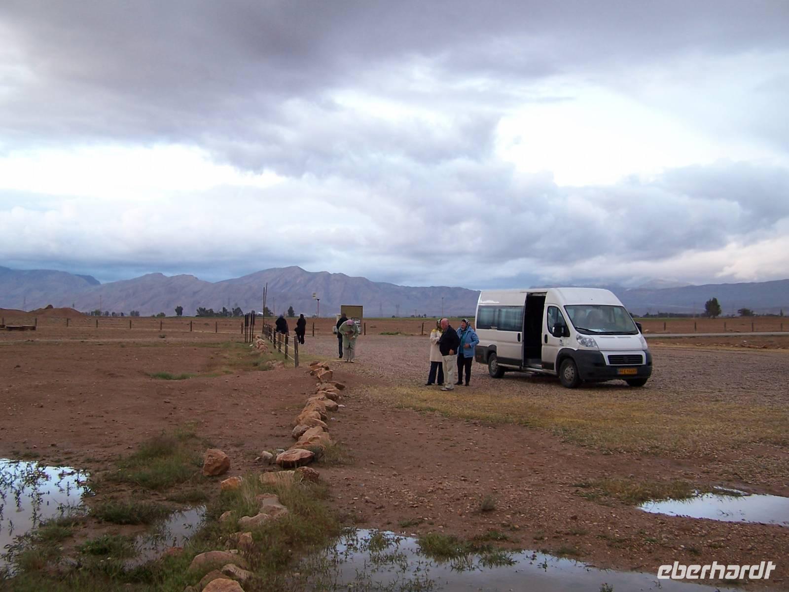 am Palast Bahram V. aus sassanidischer Zeit 