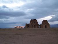 der Palast Bahram V. aus sassanidischer Zeit 