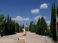 das Mausoleum von Saadi in Shiraz