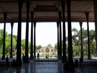 der 40-Säulen-Palast (Chehel-Sotun-Palast) in Isfahan