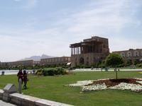 Imam-Platz mit Ali Qapu Palast in Isfahan