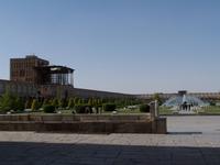 Blick auf den Maydan-e Naqsh-e Jahan-Platz mit Ali Qapu Palast