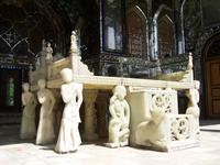 der Marmorthron im Golestan-Palast in Teheran