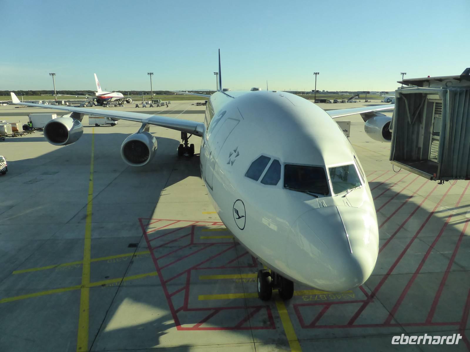 Abflug von Frankfurt