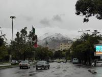 Hamadan - Blick auf das Zagros- Gebirge