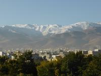Hamadan -  Blick auf das Zagros- Gebirge