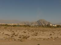 Landschaft auf der Strecke Kerman - Mahan