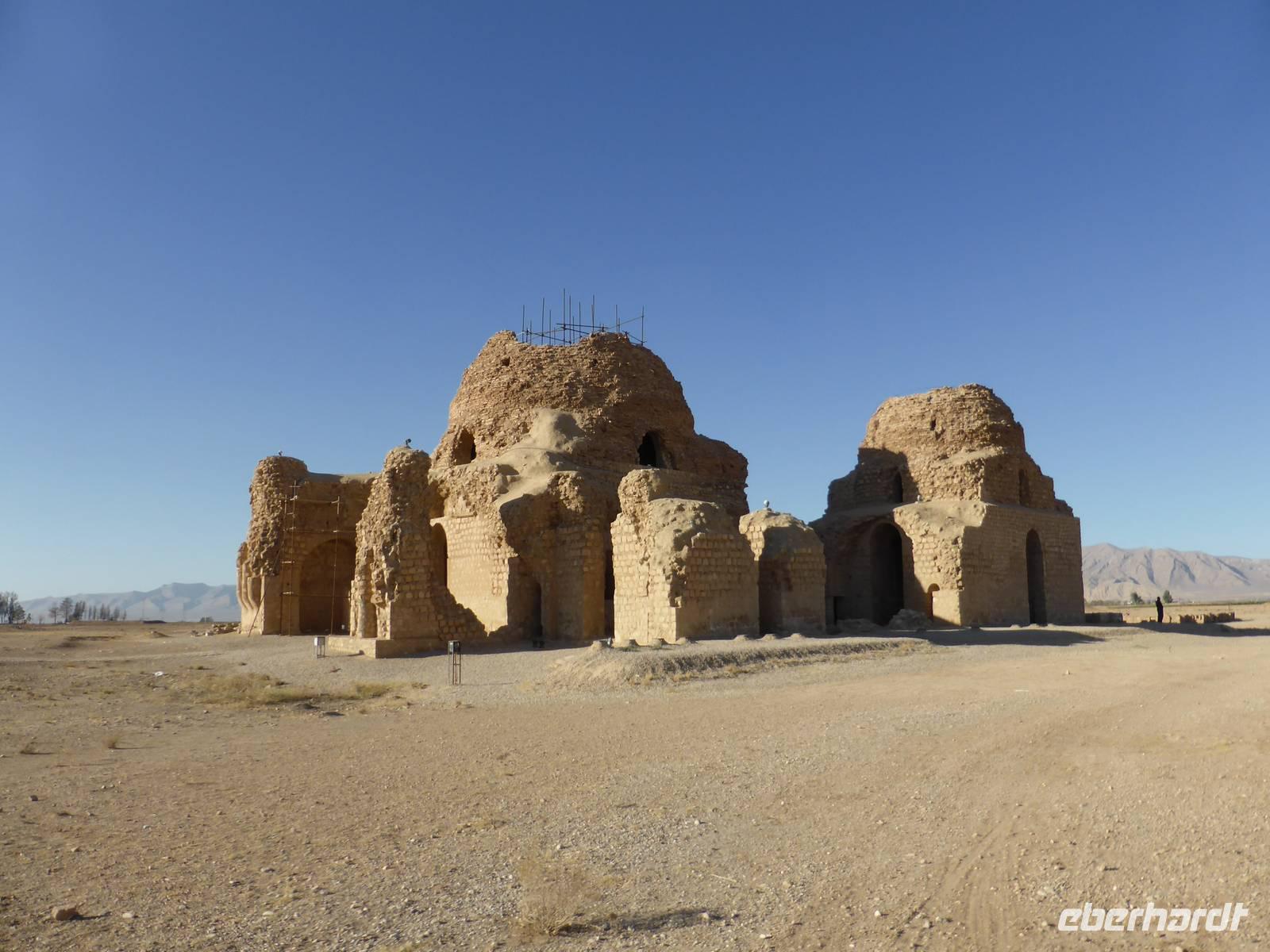 die sassanidische Palastanlage in Sarvestan