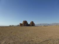 die sassanidische Palastanlage in Sarvestan