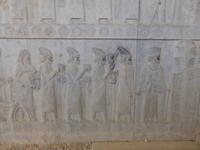 Persepolis - am Relief der Delegationen