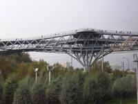 Teheran - Fußgängerbrücke in der Nordstadt