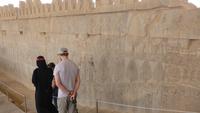 Persepolis, Reliefs der Delegationen an der Apadana-Treppe