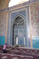 Yazd, Mihrab (Gebetsnische) in der Jame-Moschee