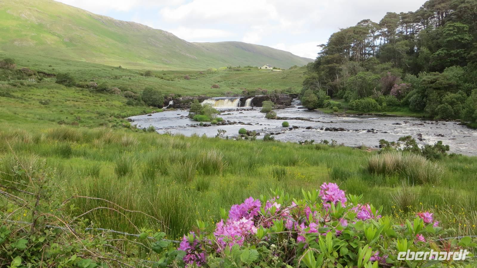 Aasleagh-Wasserfall