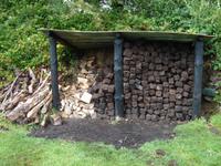 Torflager auf der Muckross Farm