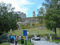 Blick vom Parkplatz auf den Rock of Cashel