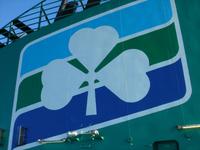 Irish Ferries - Logo an Bord