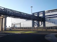 Fährschiff im Hafen