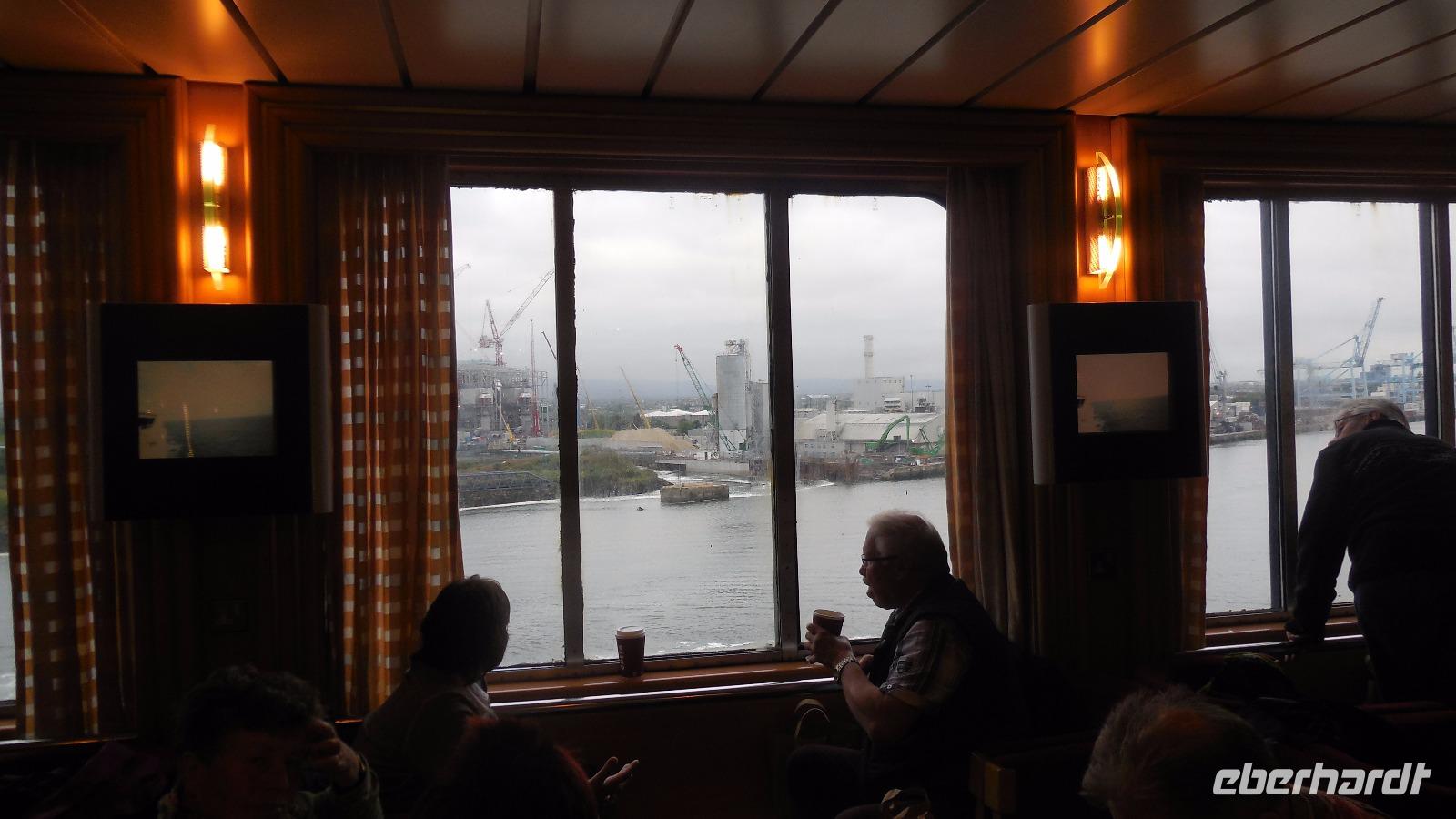 Überfahrt mit der Fähre nach England