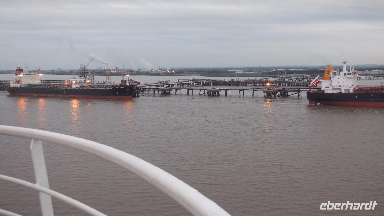 Ankunft in Rotterdam