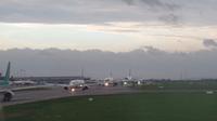 Flug-Stau in Dublin