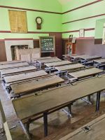 Bunratty Folk Park, Klassenraum aus dem Mittelalter