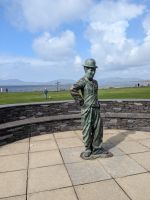 Charlie Chaplin Statue in Waterville