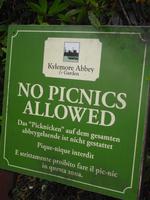 Kein Picknick erlaubt