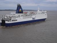 Mit P&O geht es heim .