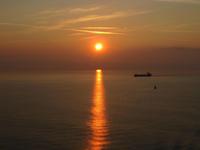 Sonnenaufgang vor der Britischen Insel