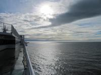 Mit dem Schiff zurück