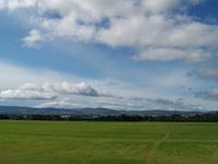 Blick vom Phönix-Park auf die Wicklow- Mountains