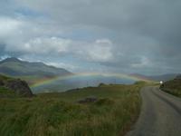 Regenbogen vor Molly`s Gap