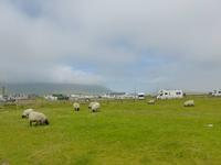 Achill Island - der Campingplatz in Keel