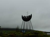 Fotostopp am Boot vom Heiligen Brendan bei Cahersiveen