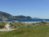 Achill Island - Keel Beach mit den Minaun Cliffs
