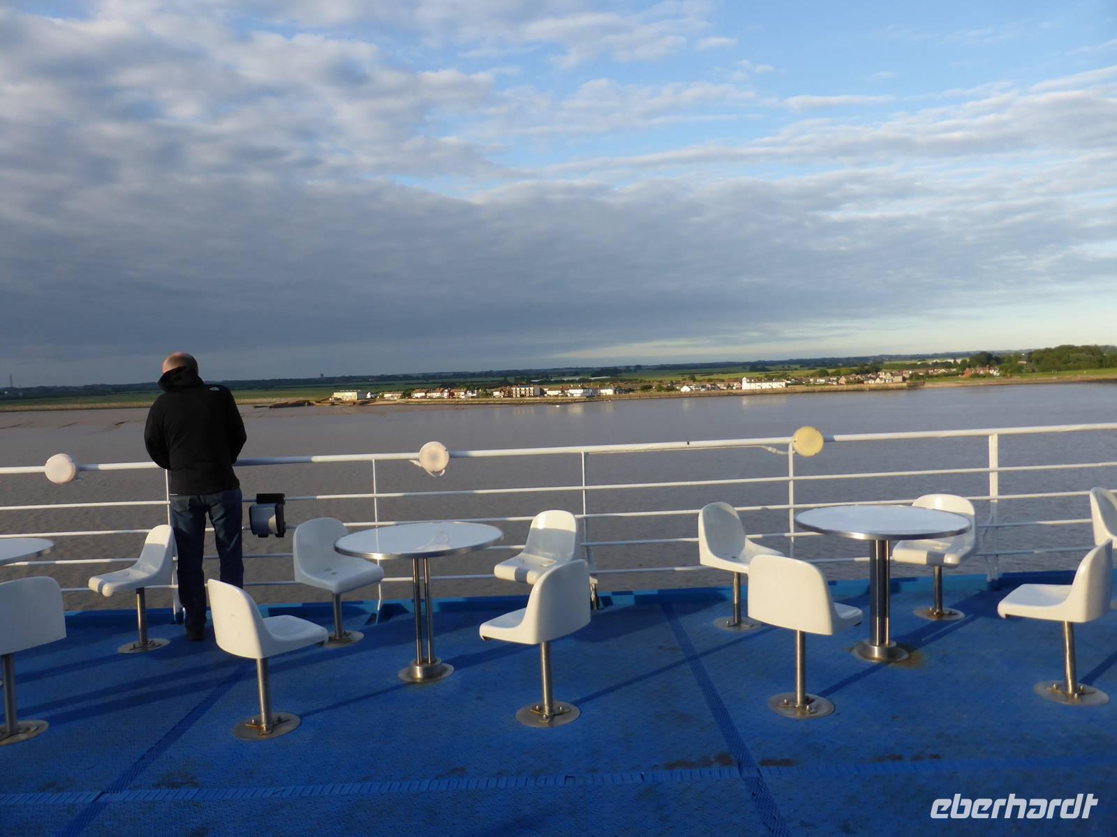 Fahrt auf dem River Humber