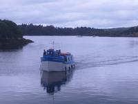 Unser Fährboot zu den Seehunden