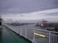 Abschied von Irland im Hafen von Dublin