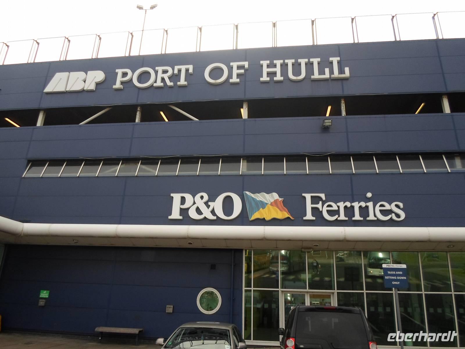 Fährhafen in Hull