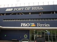 Fährhafen in Hull