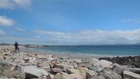 am Strand von Spiddal