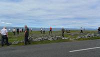 084 Irland - Burrenszenerie am Meer