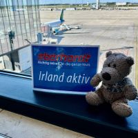 1. Reisetag – Flug von Berlin nach Dublin mit Aer Lingus – Max freut sich auf die Reise