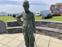 10. Reisetag – Ring of Kerry – Mittagspause in Waterville – Charlie-Chaplin-Denkmal