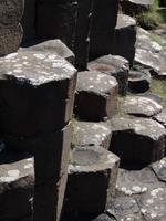 14 typische Form der Basaltsäulen