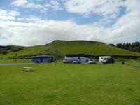 Beim Bockwurst-Stop kurz vor Giants Causeway