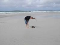 Am Strand beim Donegal Airport