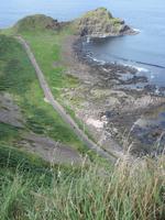 11 Blick auf die Basaltsäulen