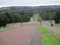 Blick vom Belfaster Parlament